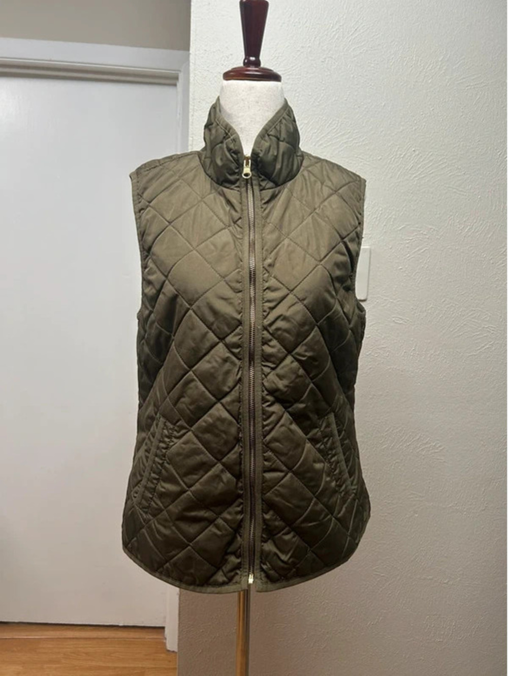 Full Zip Quilted Vest